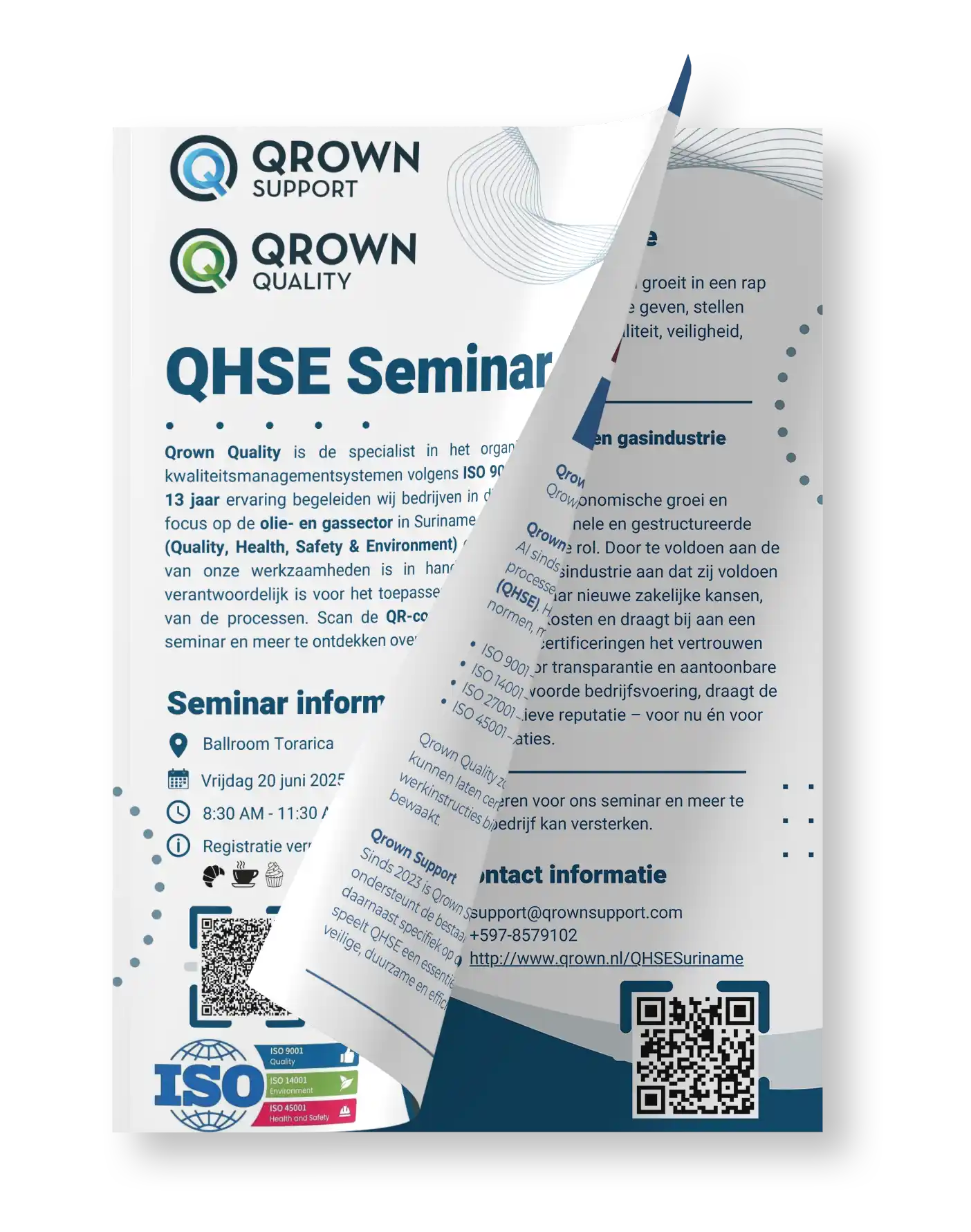 Qrown Support QHSE Seminar 2025